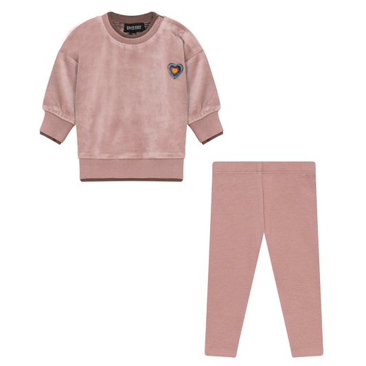 Velour sweat set