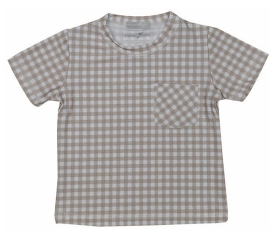 Gingham Beige Set