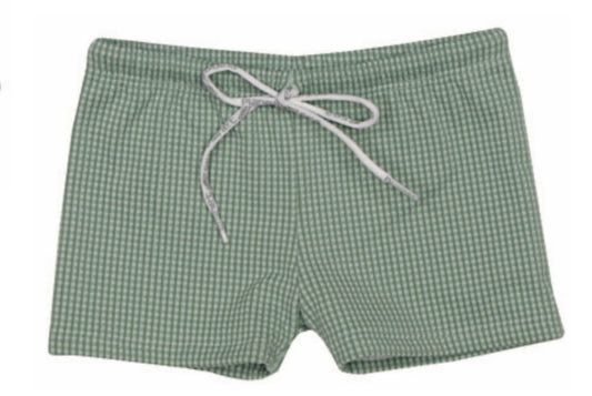 Green Gingham Tighties