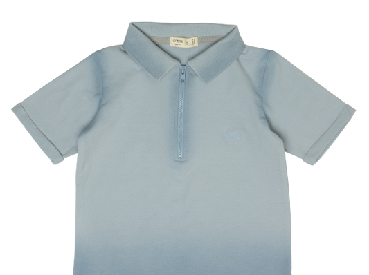 Blue Dye Polo